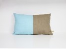 COUSSIN MOITIE BLEUE