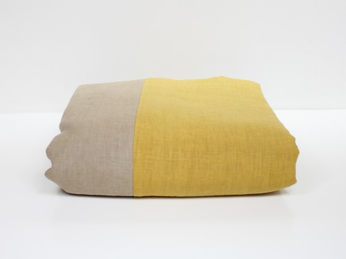 COUETTE DOUBLE LIN BEIGE